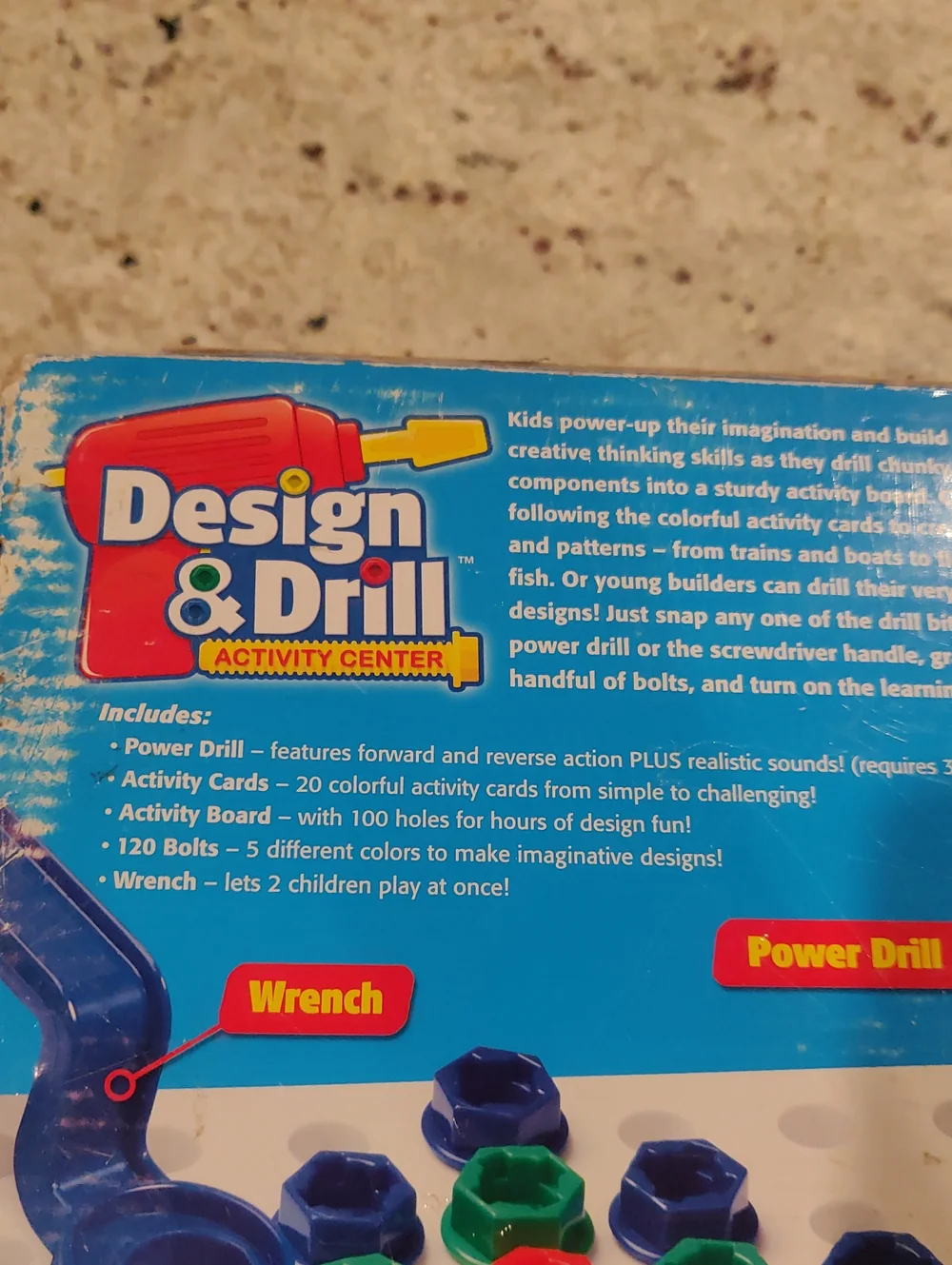 Educational Insignt Design & Drill Activity Center Multicolor Development Y2K